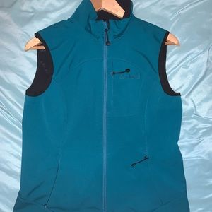 Schofell Teal Vest *warm!